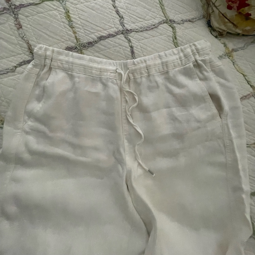 Hei hei anthropologie crème M pants